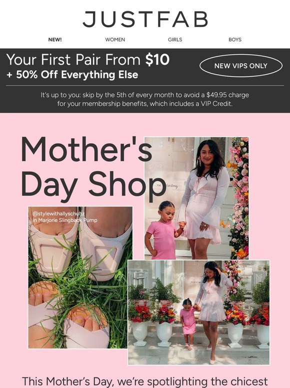 Mother’s Day Shop: Sandals, Flats, and More from $10! 💐💗