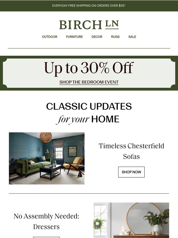Chesterfield sofas: timeless & always on-trend >