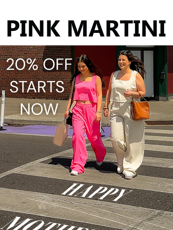Mother's Day 20% Off Starts NOW!