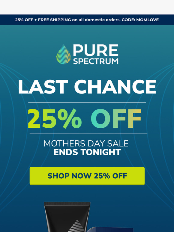 Last Chance: 25% Off Ends Tonight