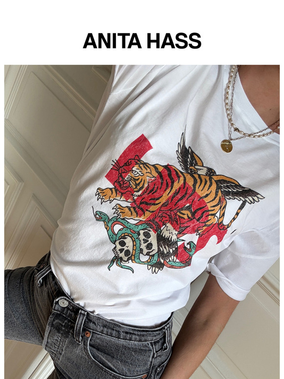 Autry x Anita Hass☆コラボTシャツ★ AUTRY X ANITA HASS Taking the iconic collaboration back to