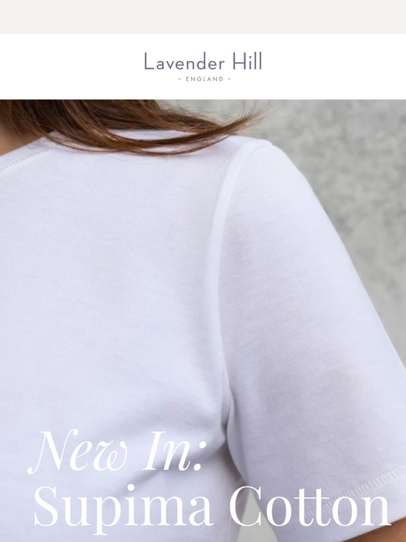 New for Summer: Supima Cotton Tees