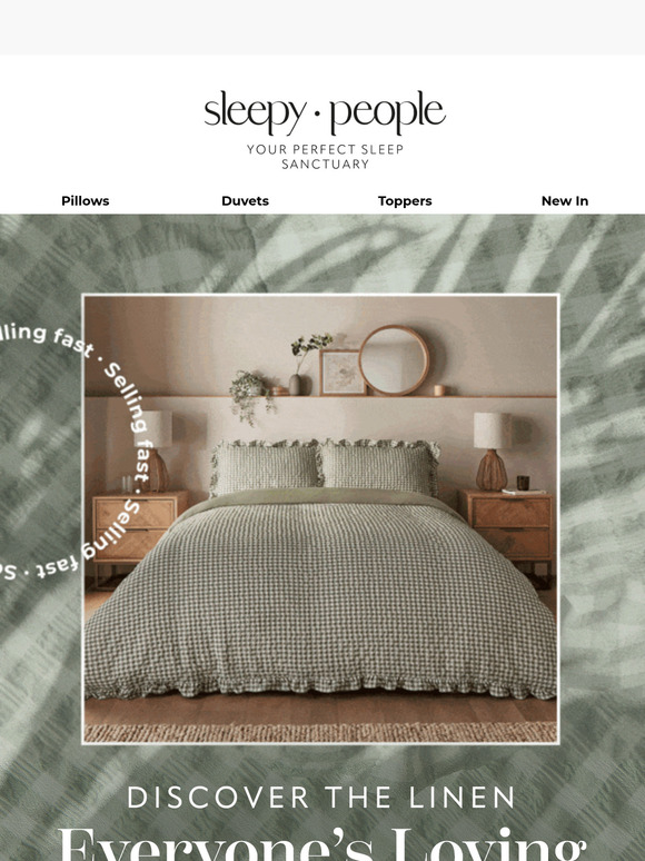Selling fast! Spring bed linen you don’t want to miss🌸