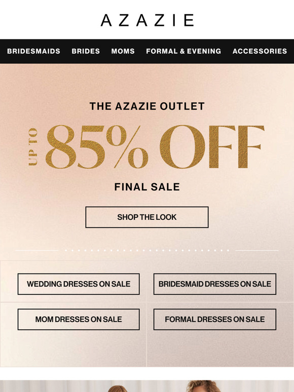 Up to 85% off? Yes please!
