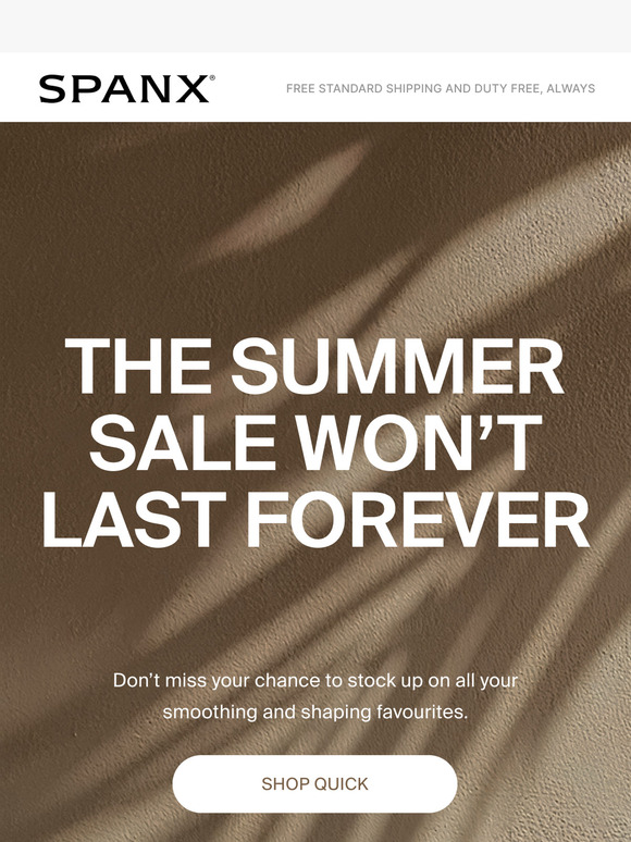 Don't miss The Summer Sale (!!!)