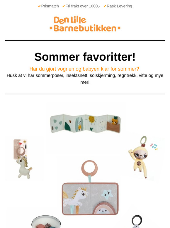 SOMMEREN ER HER!☀️