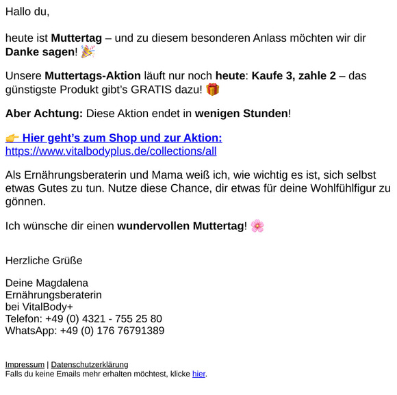 Wichtig, bitte lesen...