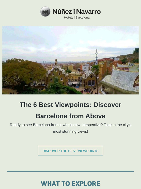 Have you ever visited the best viewpoints in Barcleona? Here is our top 6 🌅