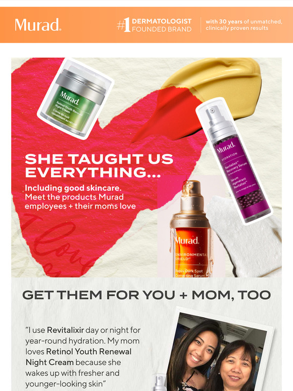 Skincare we both swear by 🫶 Mother’s Day edition