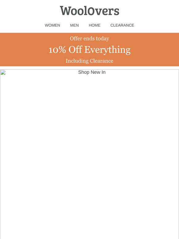 Ends Tonight | 10% Off Everything Including Clearance