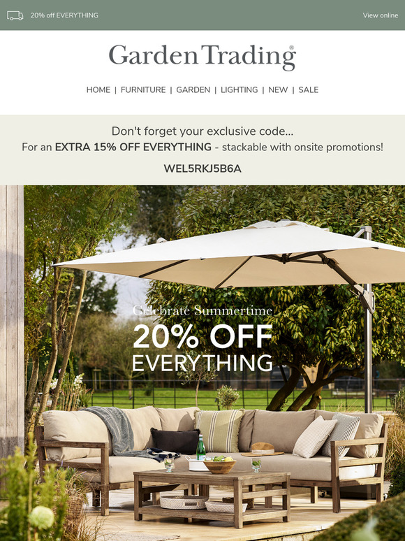 The May Edit is here – all at 20% OFF