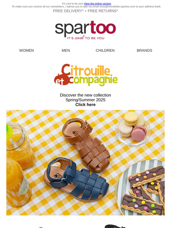 🌞 Summer's here for kids too, thanks to the new Citrouille et Compagnie Spring/Summer 2025 collection!