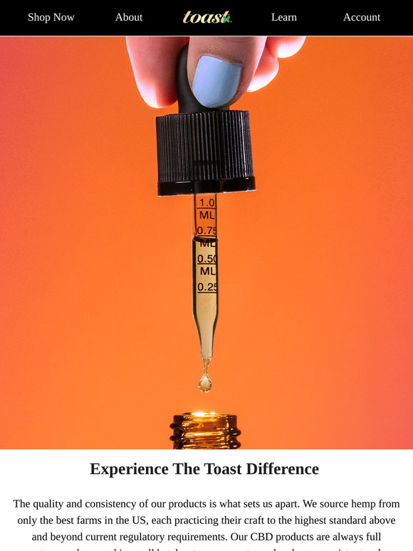Experience The Toast Difference!