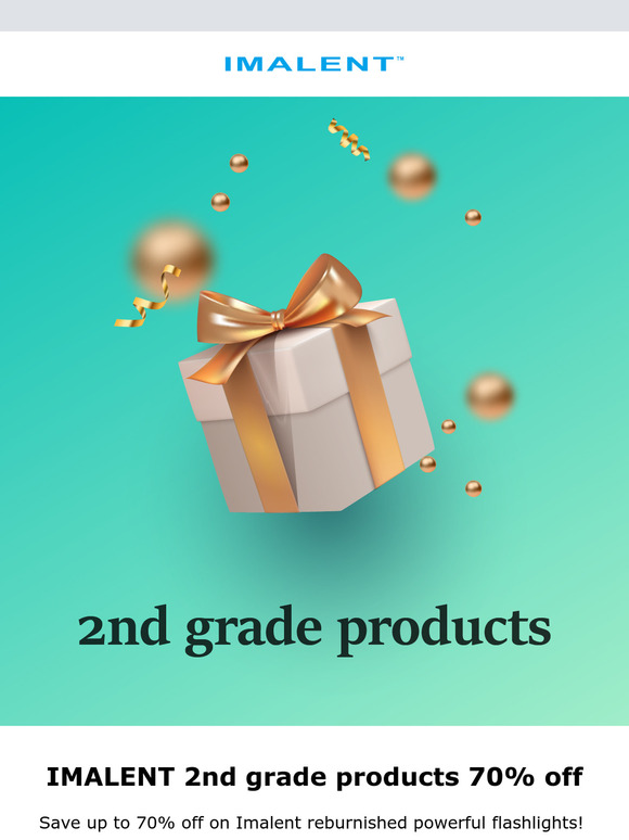 IMALENT 2nd grade products 70% off