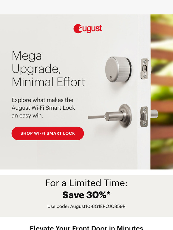 The Easiest Lock You’ll Ever Install
