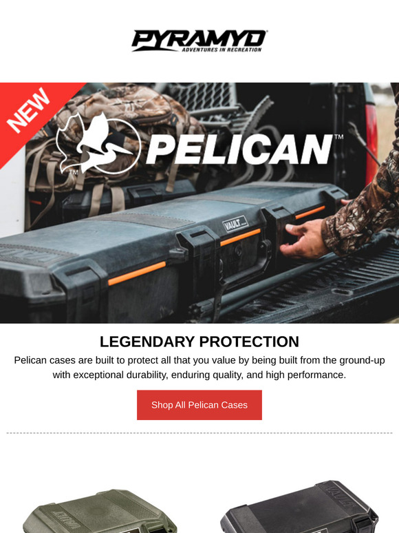 New at Pyramyd: Pelican Cases