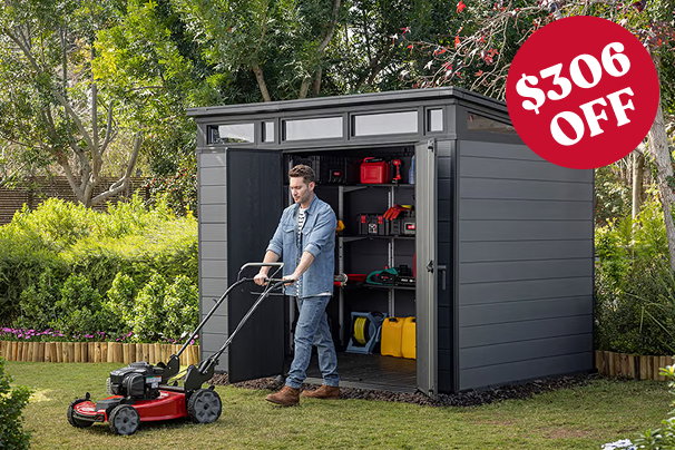 Cortina 9x7 Storage Shed 