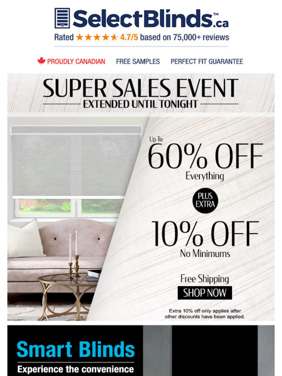 🔔 Last Call! SUPER SALE ends tonight