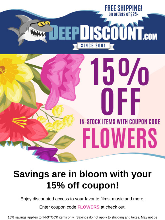 You've Earned It: Your 15% Coupon Is Waiting!