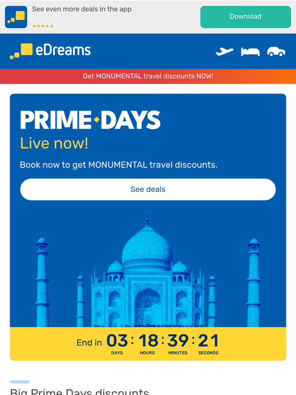 💥 Prime Days are here - your offers are waiting