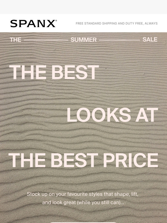 Last chance for the Summer Sale