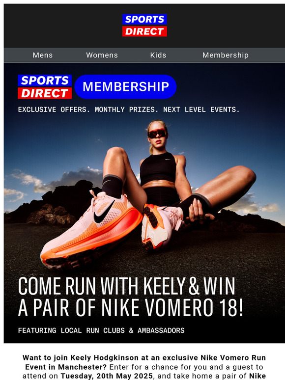 Come run with Keely Hodgkinson!