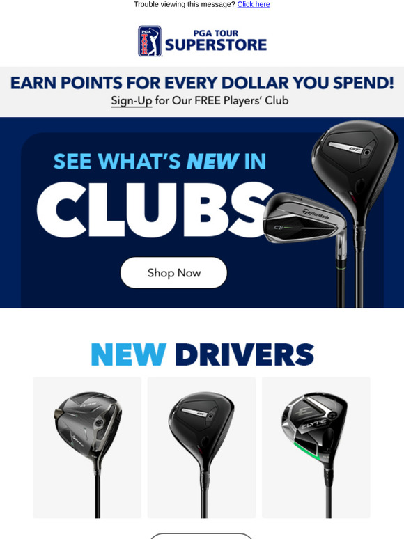 🏌️‍♂️ What’s New in Clubs This Week