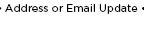 Address or Email Update