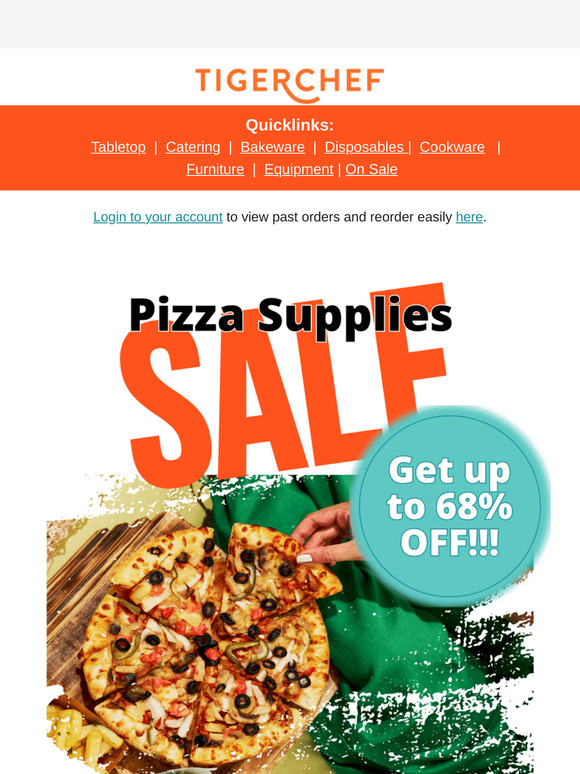 Up to 68% Off Pizza Supplies 🍕