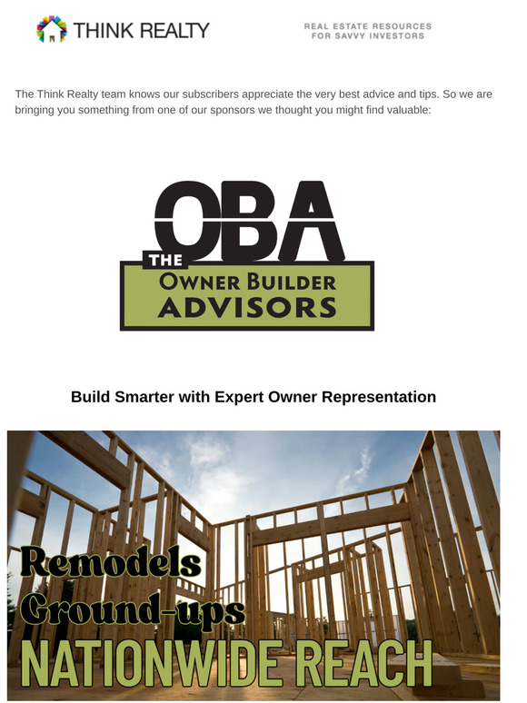 Build Smart. Build Confident. Build with OBA.