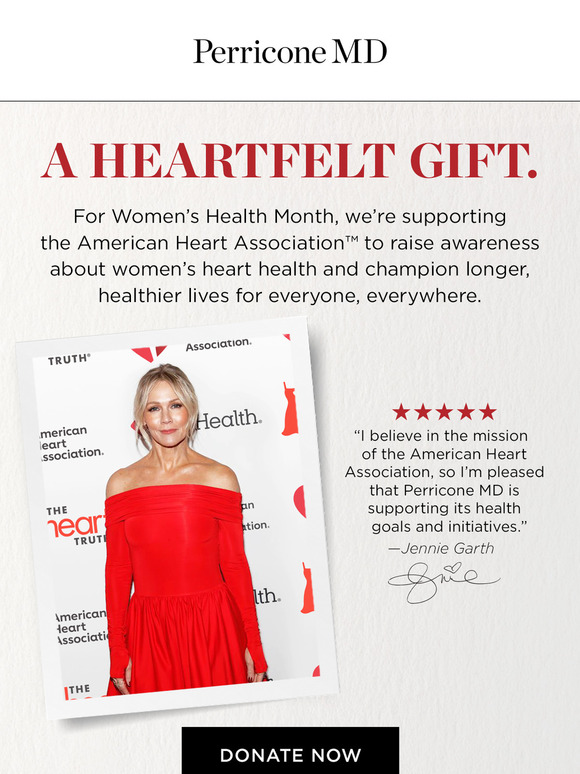 For Women's Health Month, we’re giving back with Jennie Garth