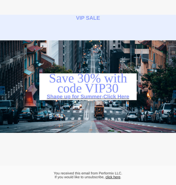 VIP Sale