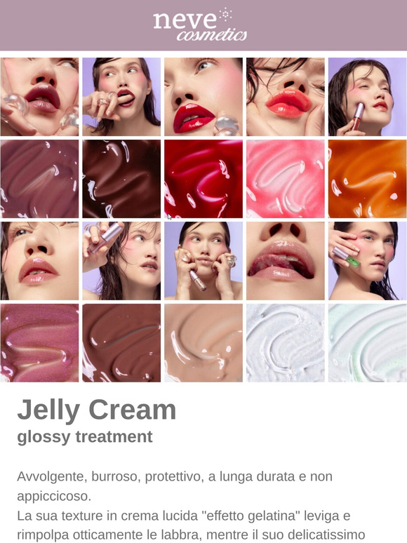 Nuovi Gloss JellyCream + promo Spedizione gratis!