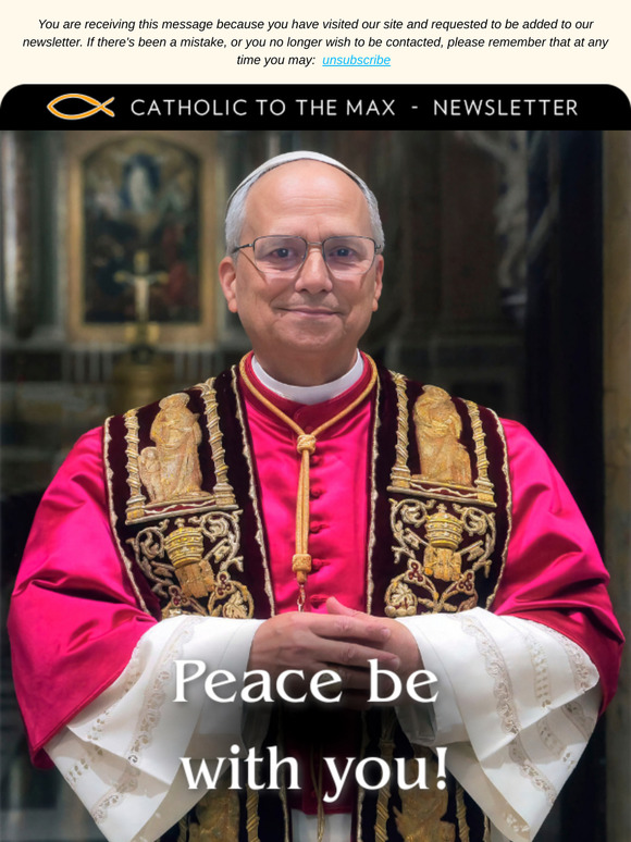Official Portraits of Pope Leo XIV are now available!