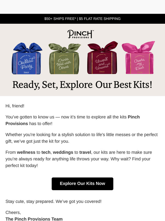 Ready for Anything? Explore Our Kits!