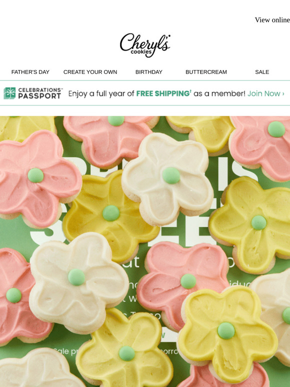 Pick up $1 cookies for all your spring occasions 🍼 🎓 💍 🥳