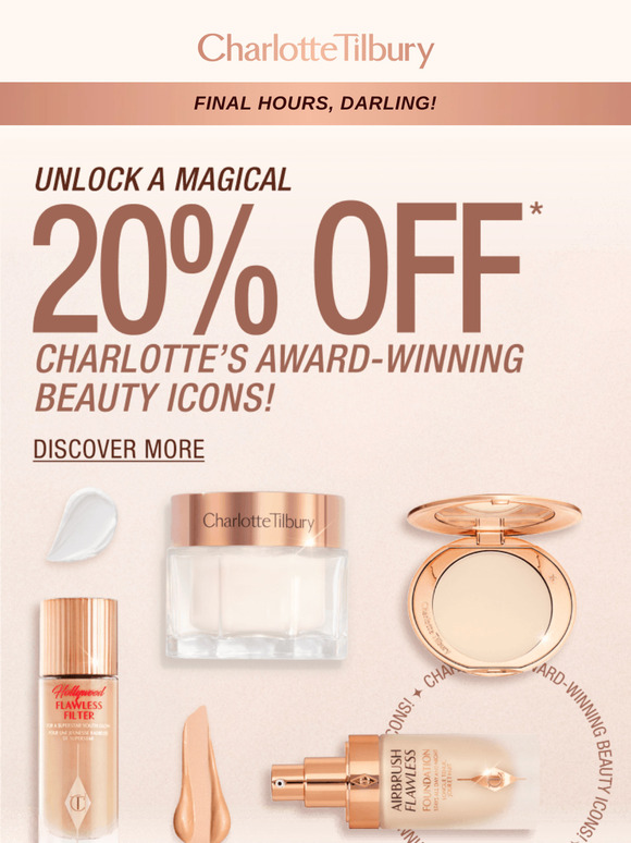 FINAL HOURS! 20% OFF Magic Cream + More! ✨
