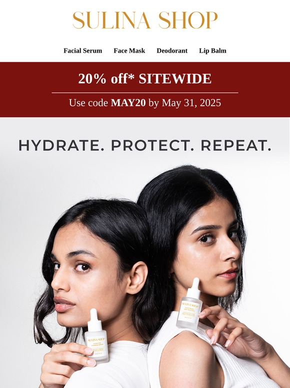 Smart Skincare. Serious Results. 20% Off Today