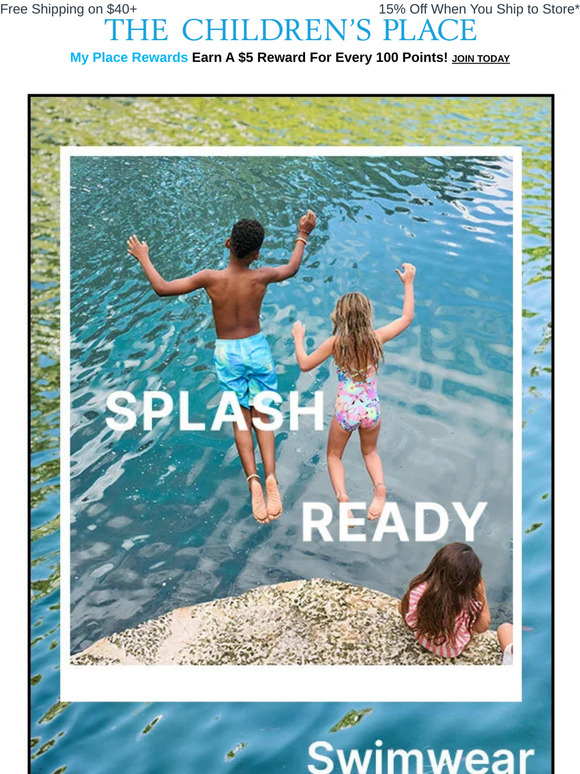 50% off Bright Swimwear for Their Next Splash 💦😎