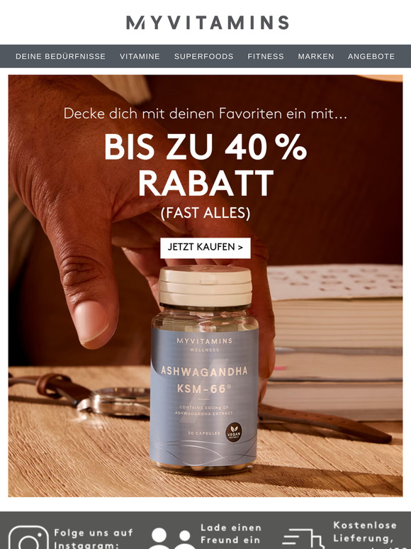 , genieße bis zu 70 % Rabatt auf fast ALLES!
