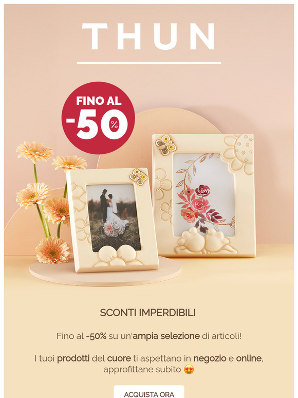 Fino al -50%: SCONTI esclusivi 😍