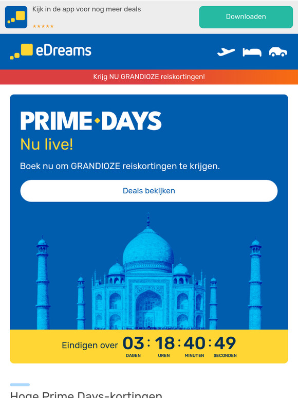 💥 De Prime Days zijn aangebroken - je aanbiedingen wachten op je