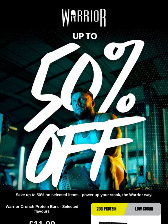 Save Big: Selected Items Now Up to 50% Off