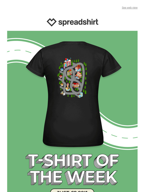 £8.99 for the Play Mat T-Shirt of the week