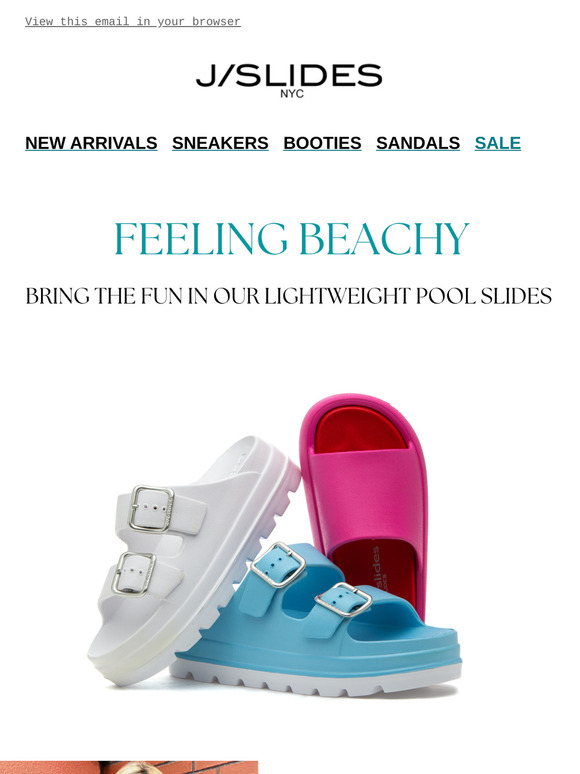 SPRING Slides That Bring The Heat Are ON SALE