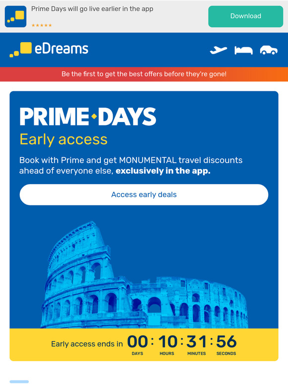 🎉 Your early access to Prime Days ends soon