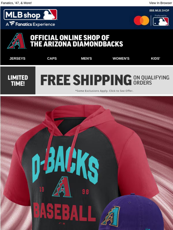 STARTS TODAY: 25% Off D-backs Best Brands