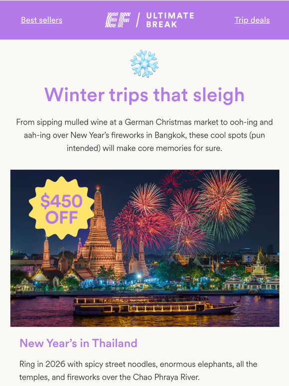 These winter deals are HOT ✈️🤑