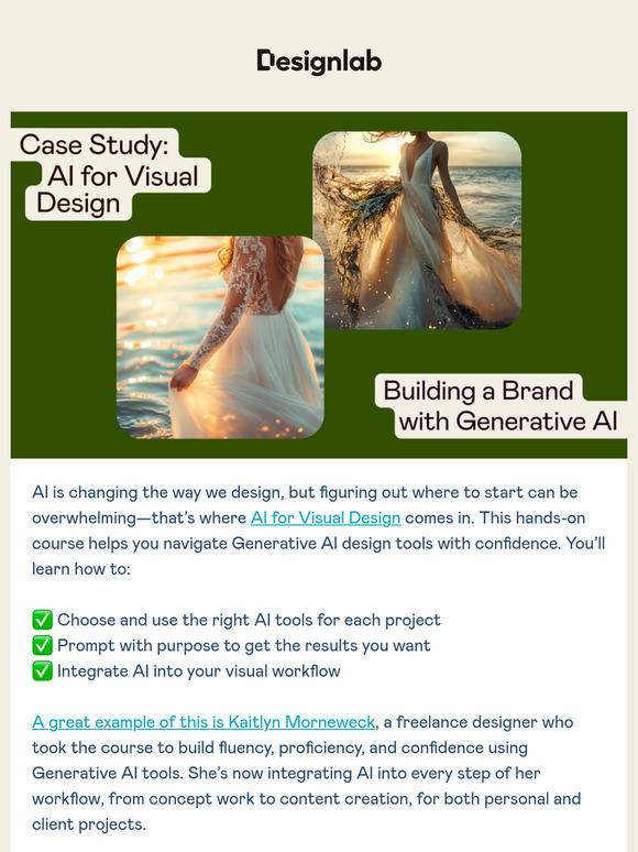🎨 The AI course that’s helping creatives work smarter
