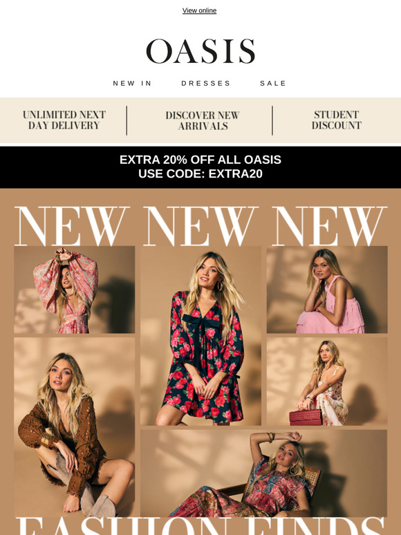 The Newest Spring Obsessions From Oasis